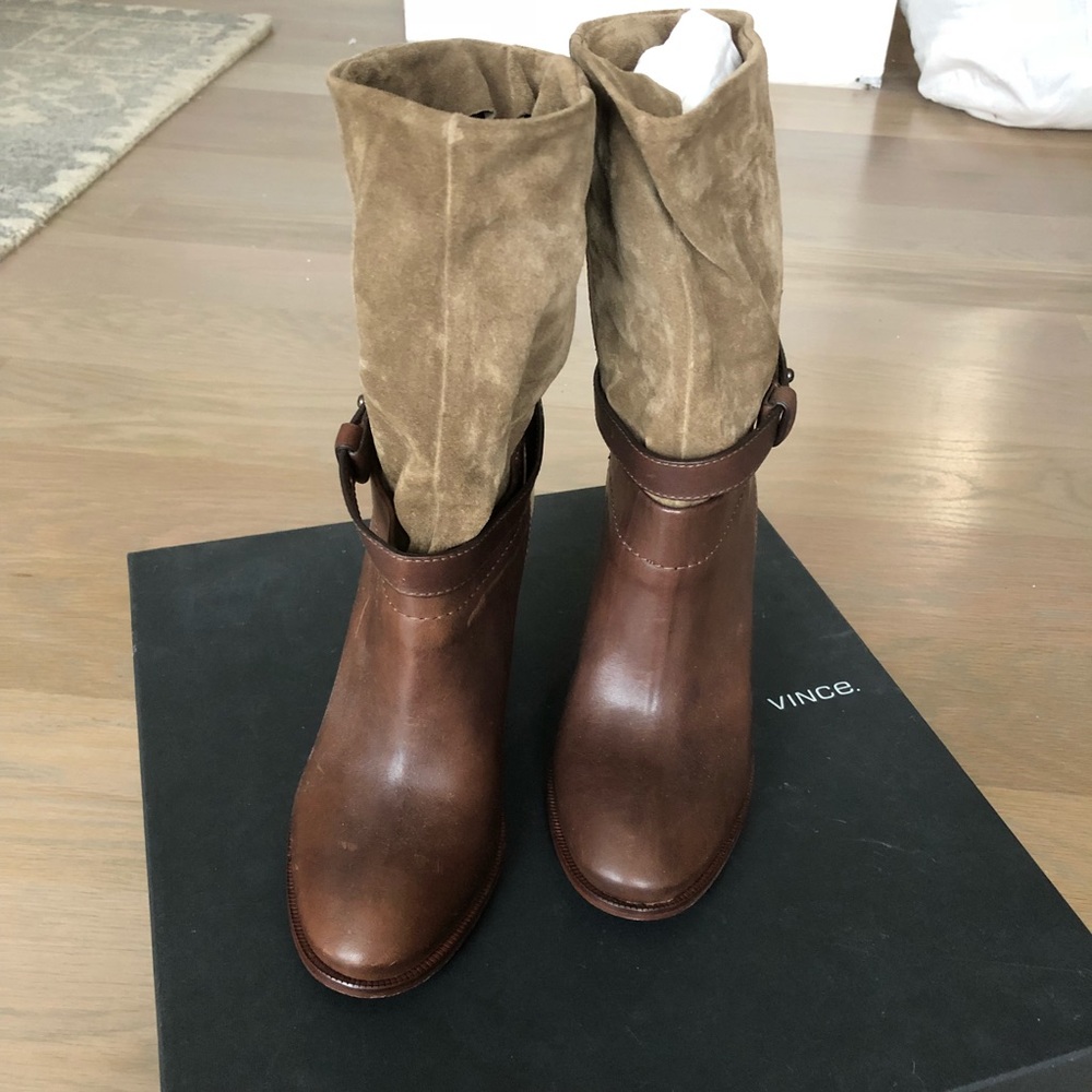 New in Box Vince Gwen Short Ankle Boot